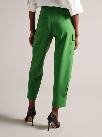 Ted Baker Tapered Calças cargo 'Gracieh' em Verde