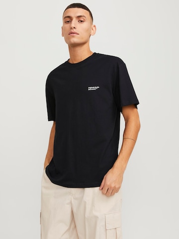 T-Shirt 'Vesterbro' JACK & JONES en noir : devant