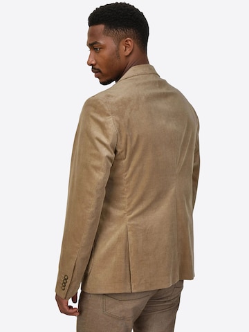 Coupe regular Veste de costume PIERRE CARDIN en beige