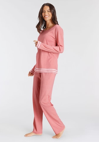 VIVANCE Pyjama 'Dreams' in Rot