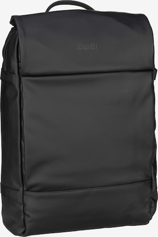 ZWEI Backpack 'Aqua ' in Black: front