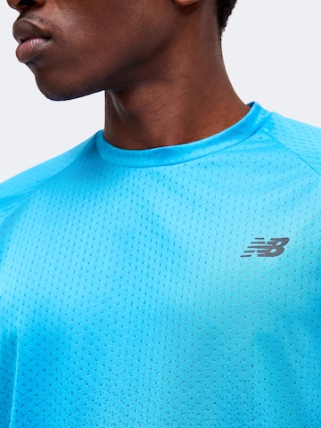 Maglia funzionale di new balance in blu