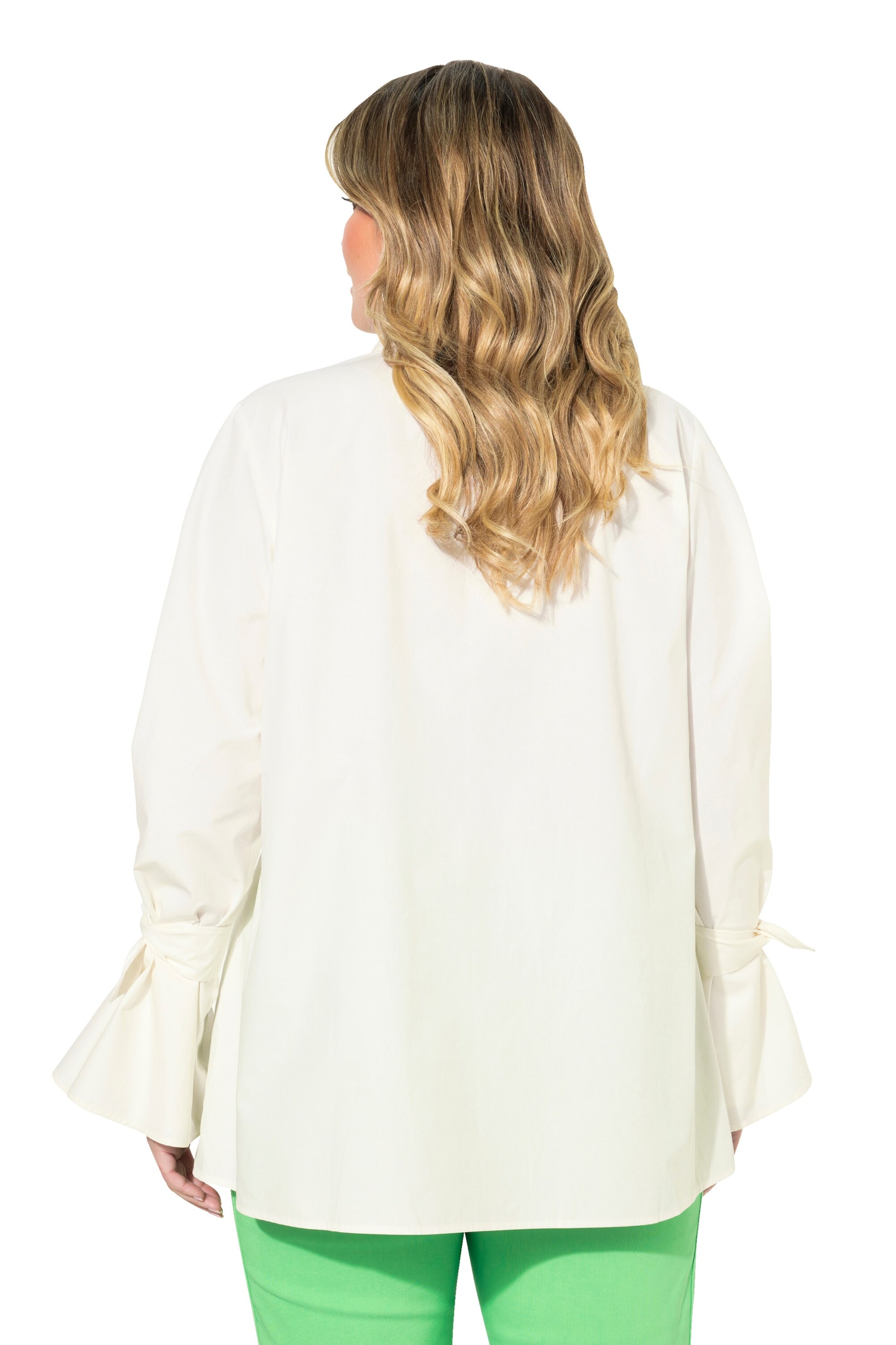MIAMODA Blouse in White