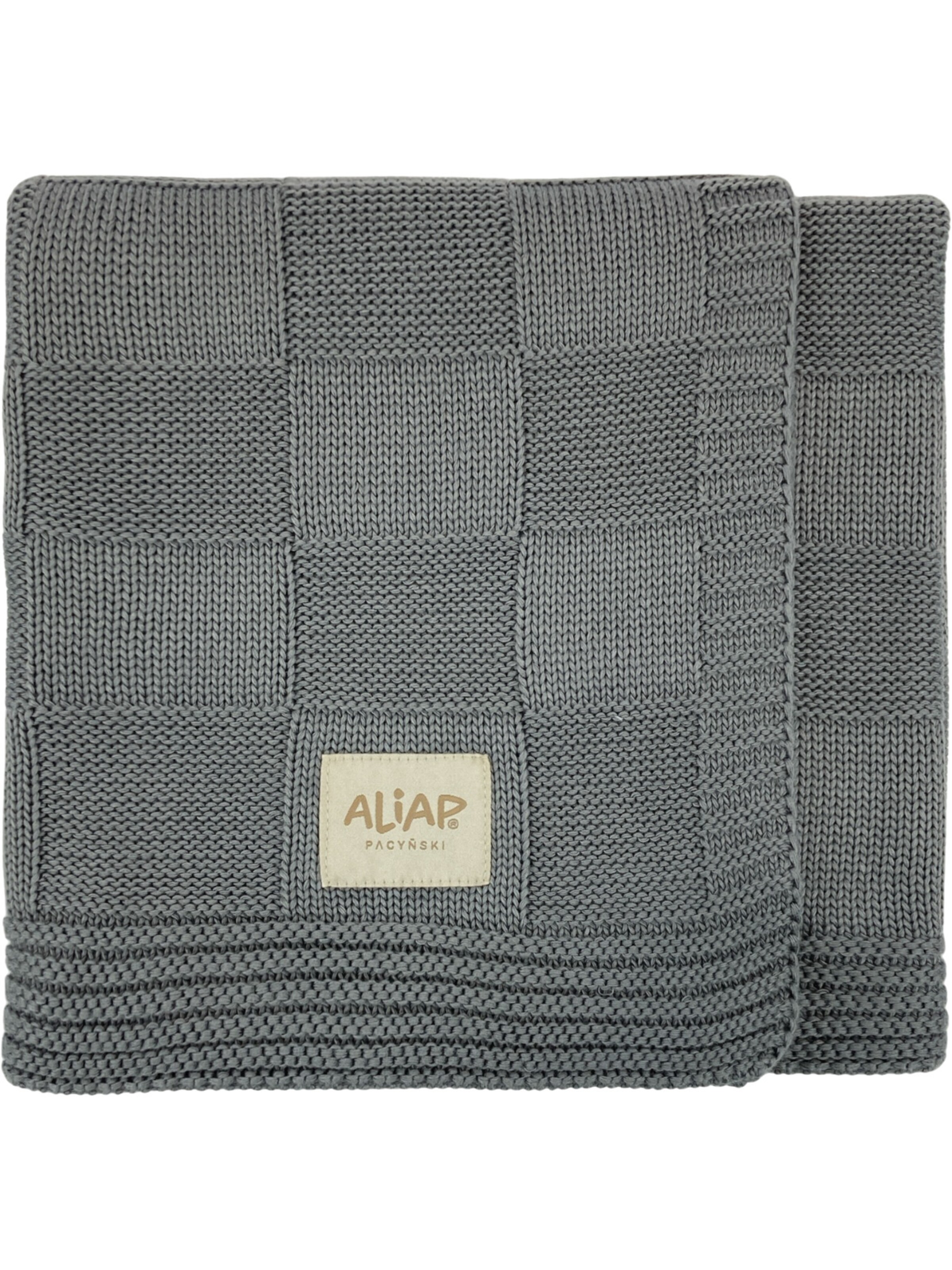 Aliap Babydeken in Grijs: voorkant