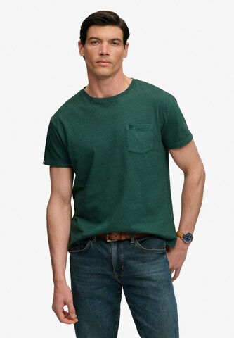 T-Shirt Superdry & Co en vert : devant
