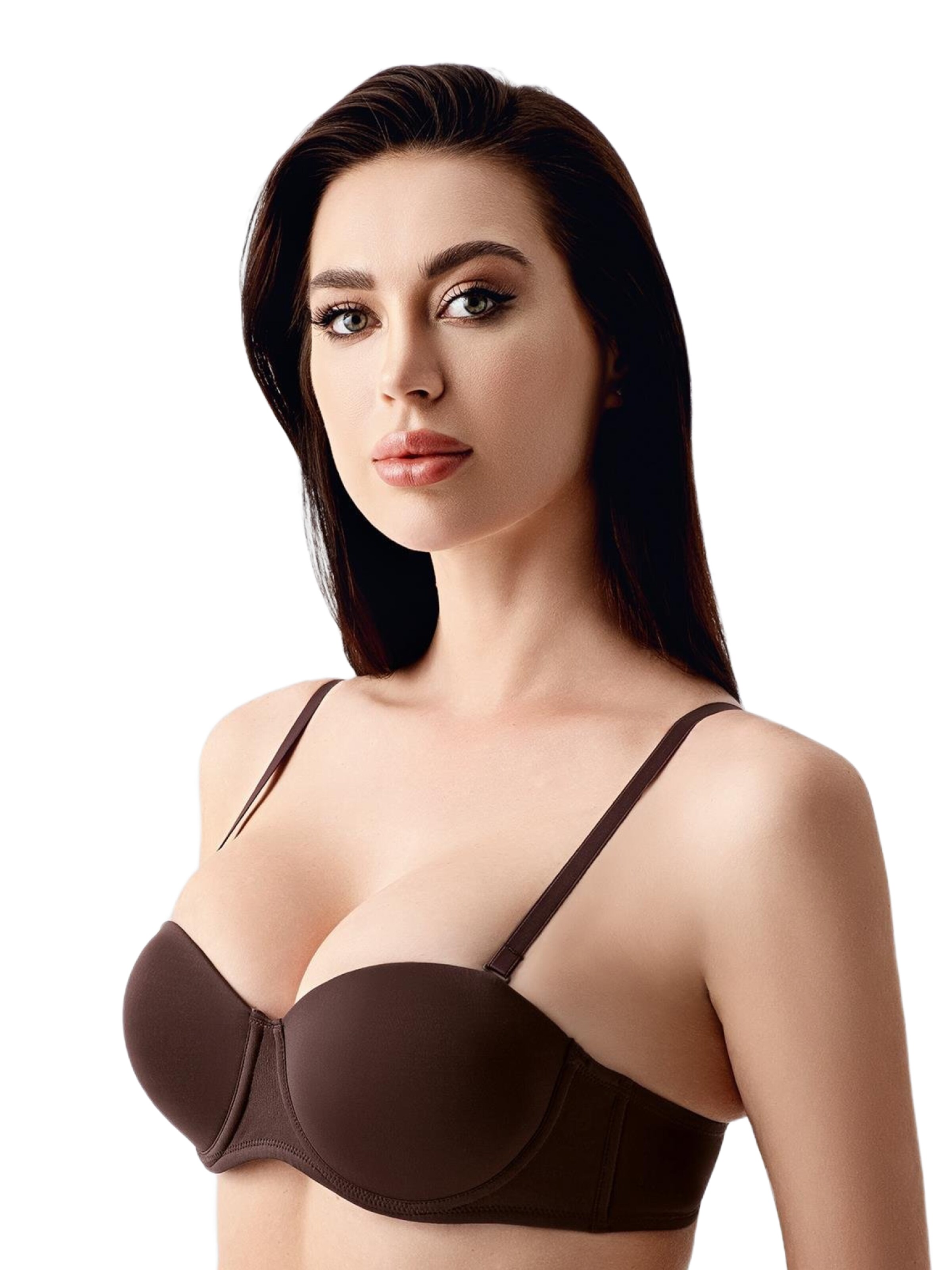 Push-up Soutien-gorge C&City en marron