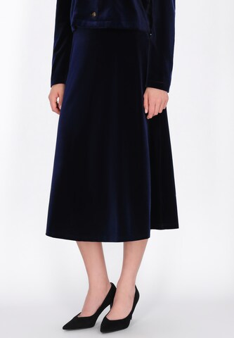 DreiMaster Klassik - Falda en azul: frente