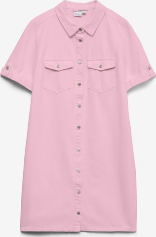 Robe-chemise 'VMJennie' VERO MODA en rose : devant