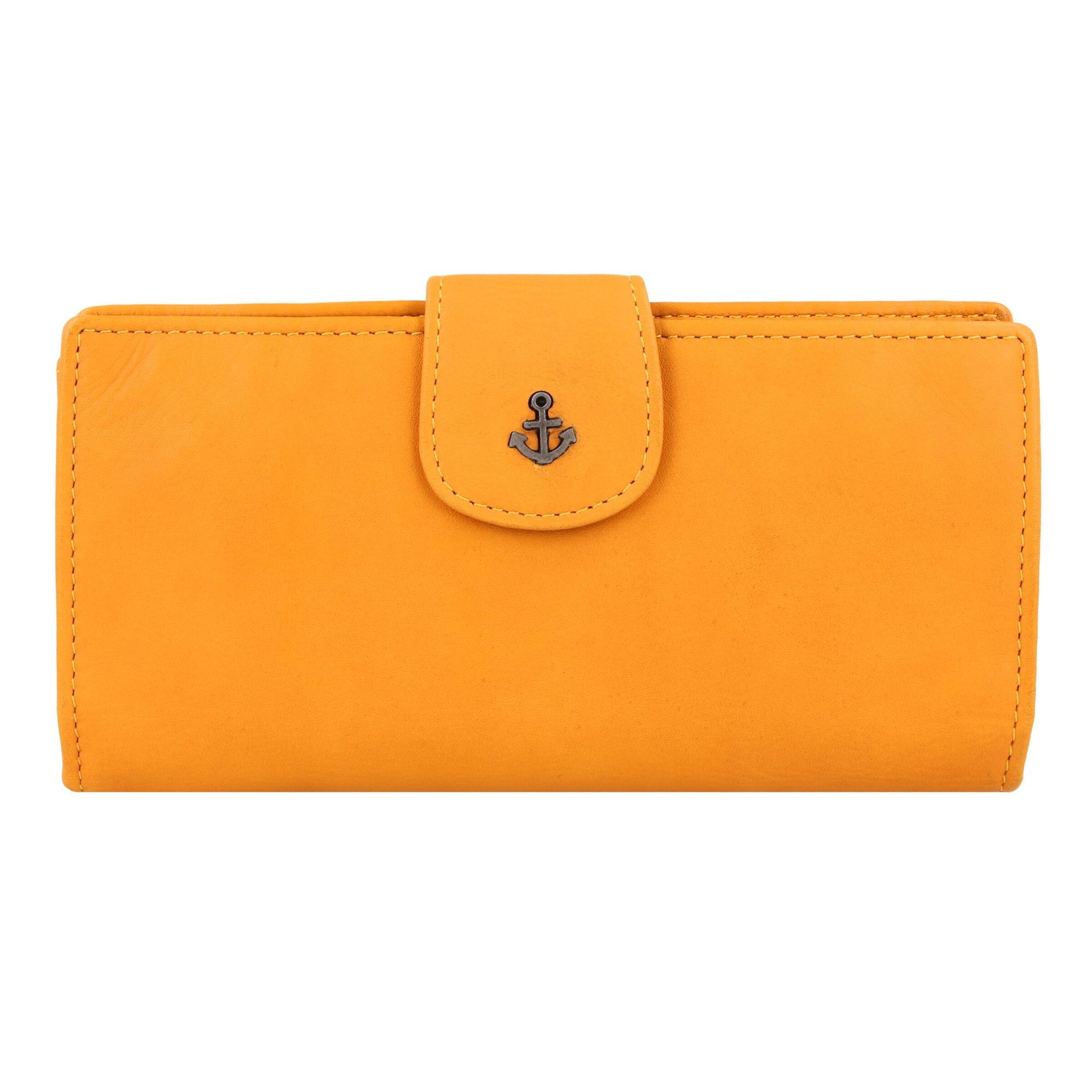 Portamonete 'Anchor Love Melodie' di Harbour 2nd in arancione: frontale