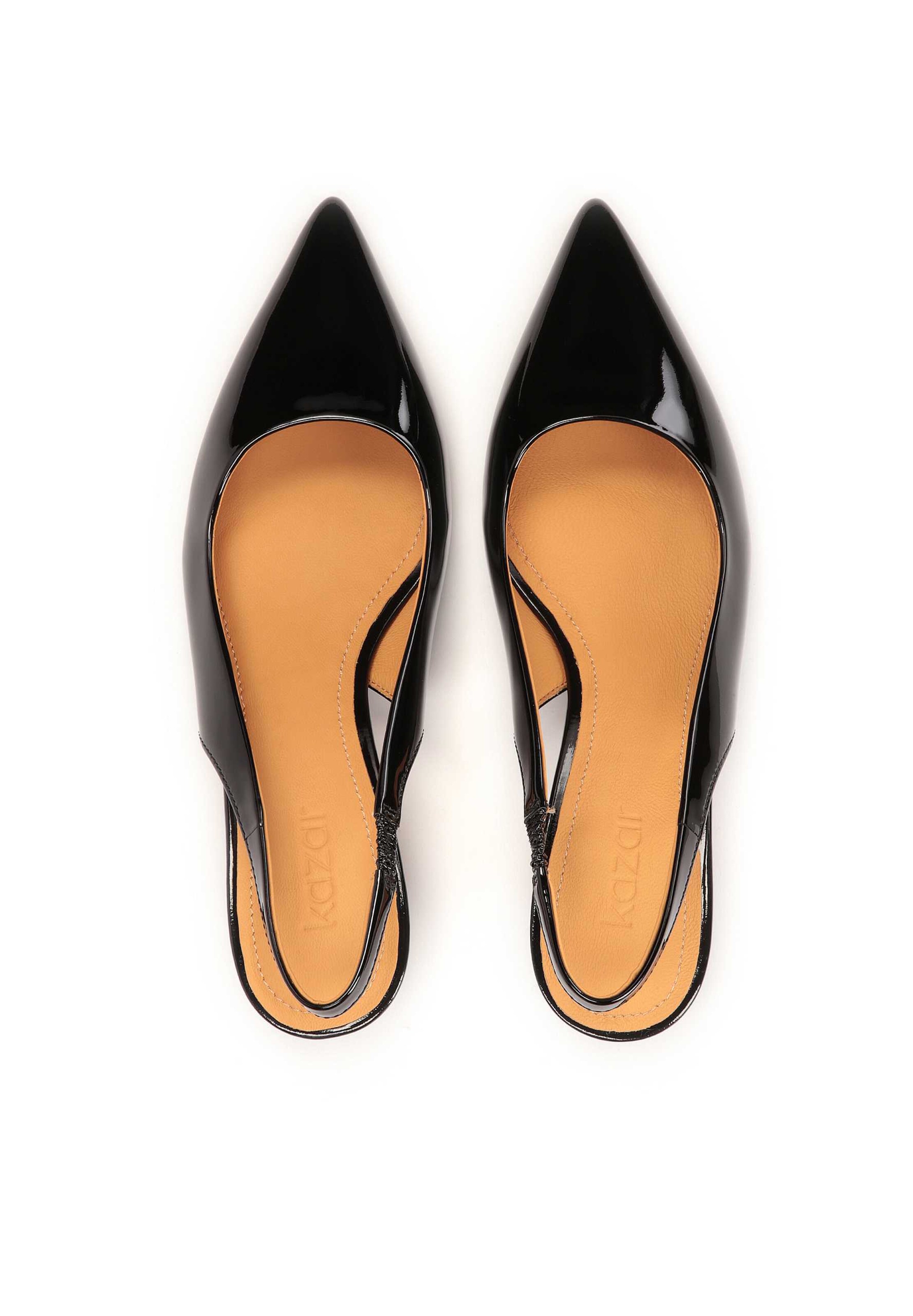 Escarpins à bride arrière Kazar en noir