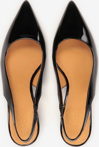 Kazar Slingpumps in Schwarz