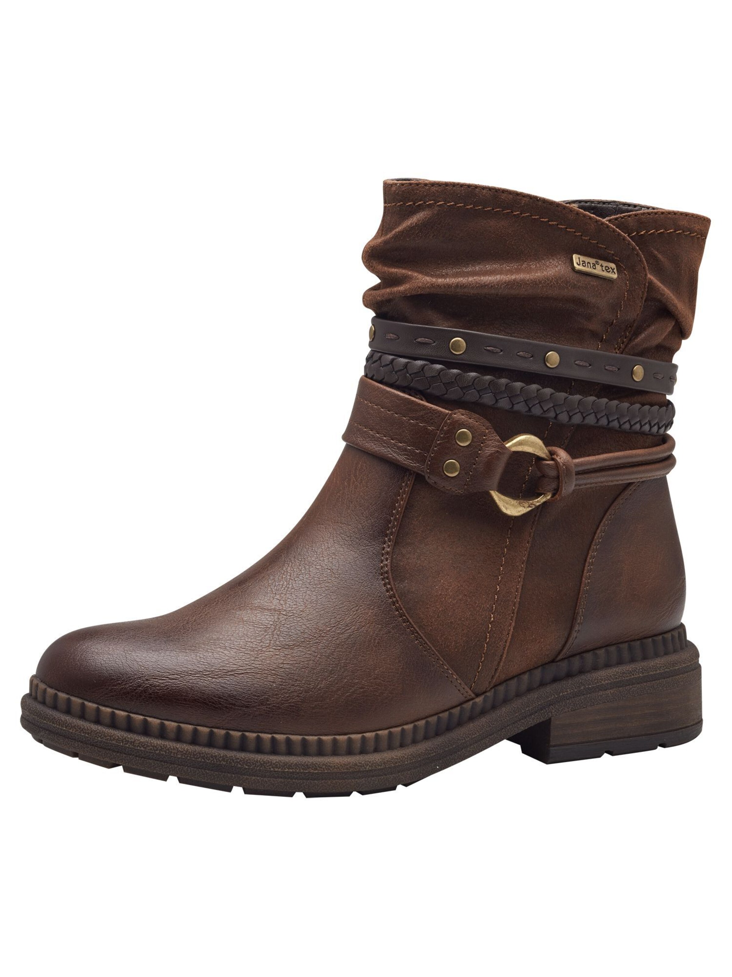 JANA Booties in Brown