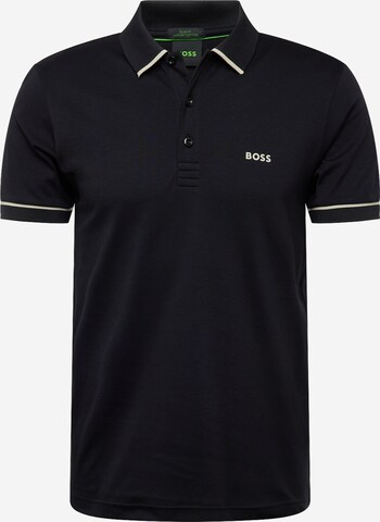 BOSS - Camisa 'Paule' em preto: frente