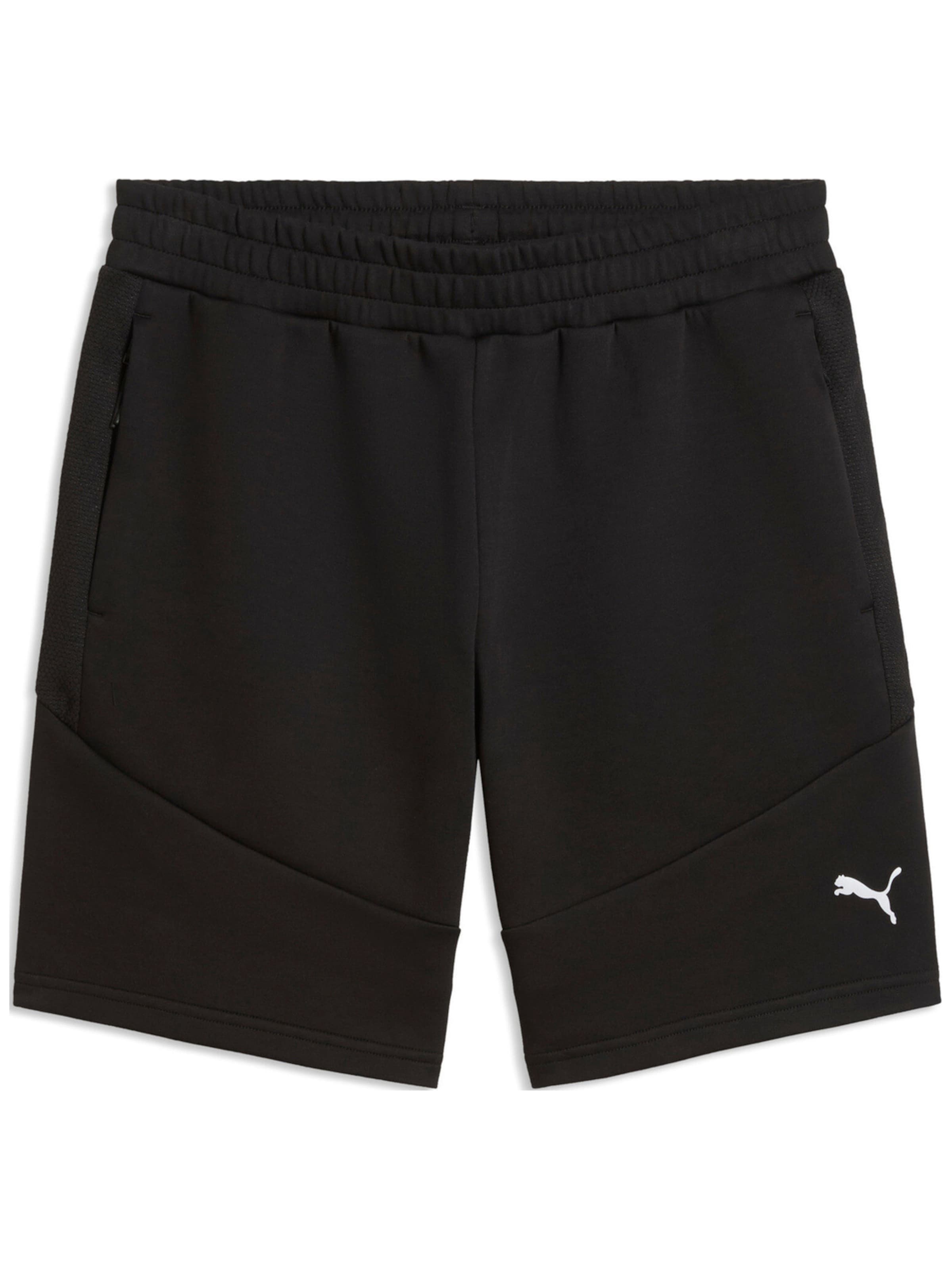 PUMA Sports trousers 'Puma Evostripe Shorts Dk' in L in Black, Item view