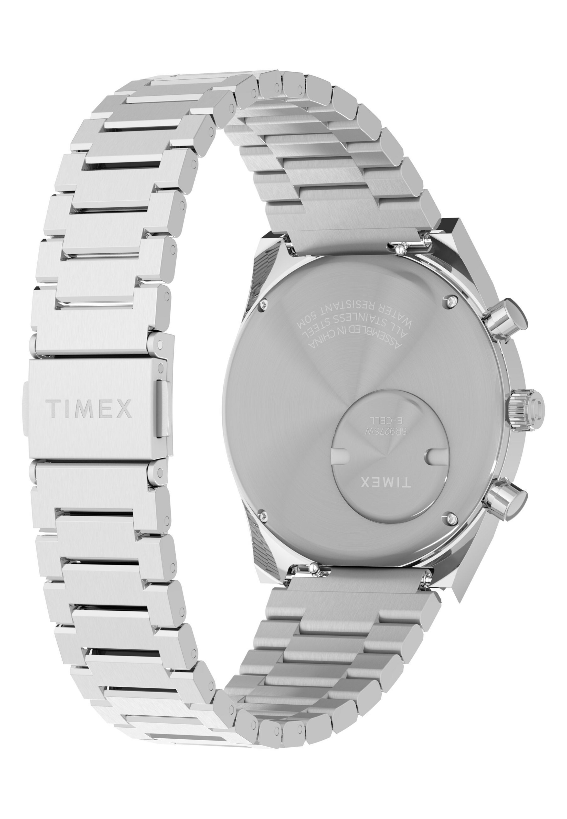 TIMEX Analogt ur ' Q Timex® Falcon Eye Chronograph ' i sølv