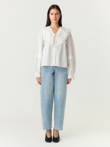 YAS - Blusa 'DOLORA' en blanco