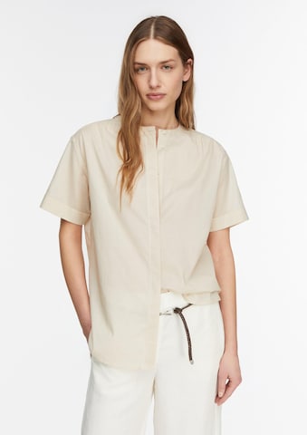COMMA Blouse in Beige: voorkant