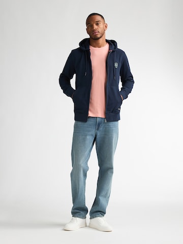 Petrol Industries Кофта на молнии в Синий