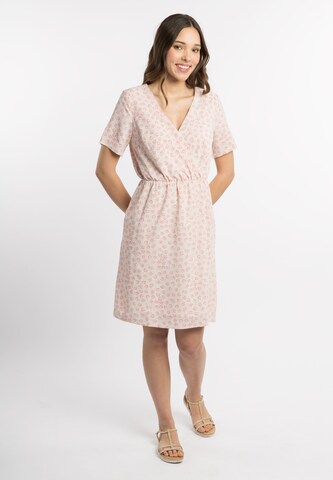 MYMO Καλοκαιρινό φόρεμα σε ροζ: μπροστά