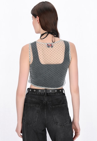 myMo ROCKS Top 'Rock' in Blauw