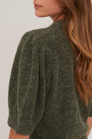 PULZ Jeans Knit Cardigan 'PZASTRID' in Green