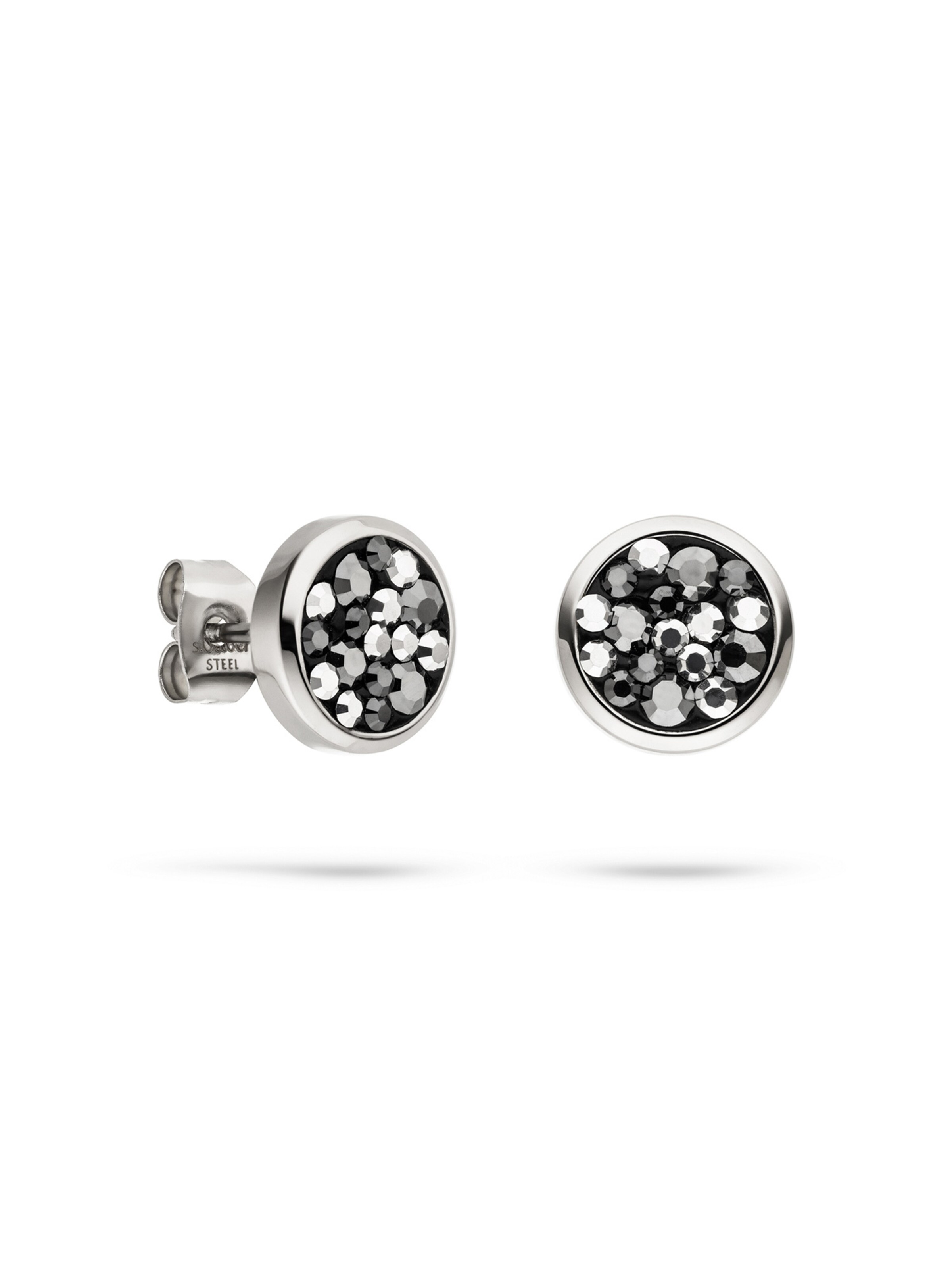 s.Oliver Earrings in Silver: front