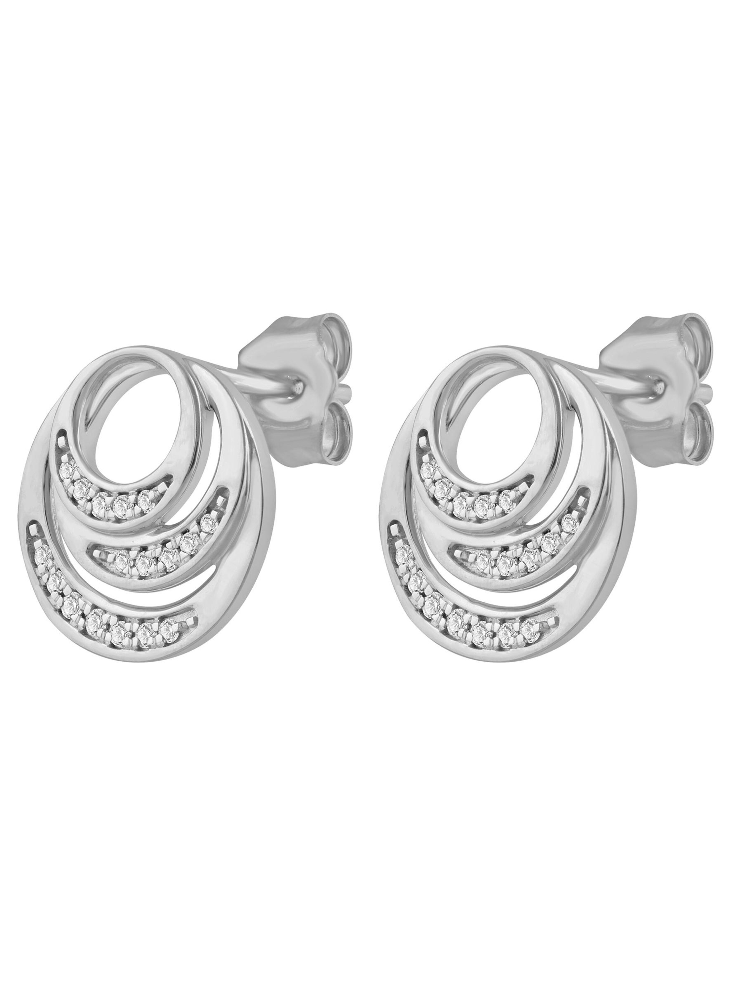 Diamant Exquis Earrings in Silver