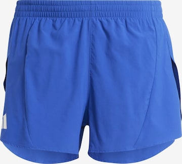 ADIDAS PERFORMANCE Παντελόνι φόρμας 'ADIZERO' σε μπλε: μπροστά