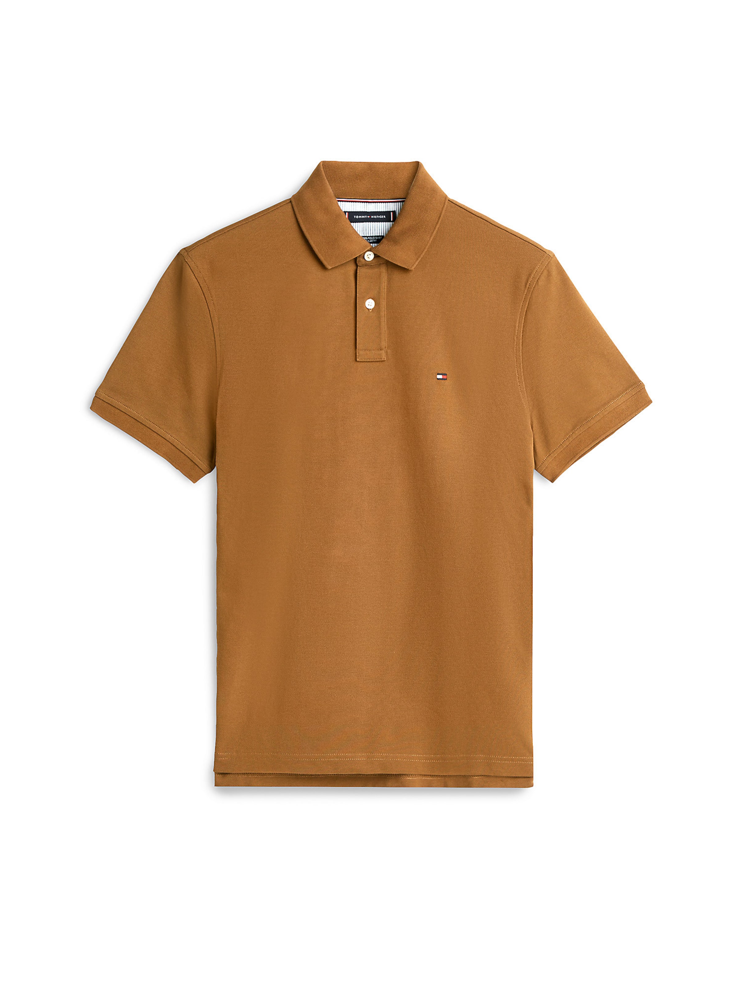 TOMMY HILFIGER Poloshirt in braun, Produktansicht