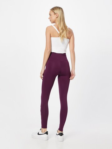 BJÖRN BORG Skinny Workout Pants in Purple