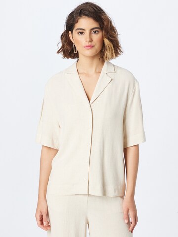 MSCH COPENHAGEN - Blusa 'Idetta' en beige: frente