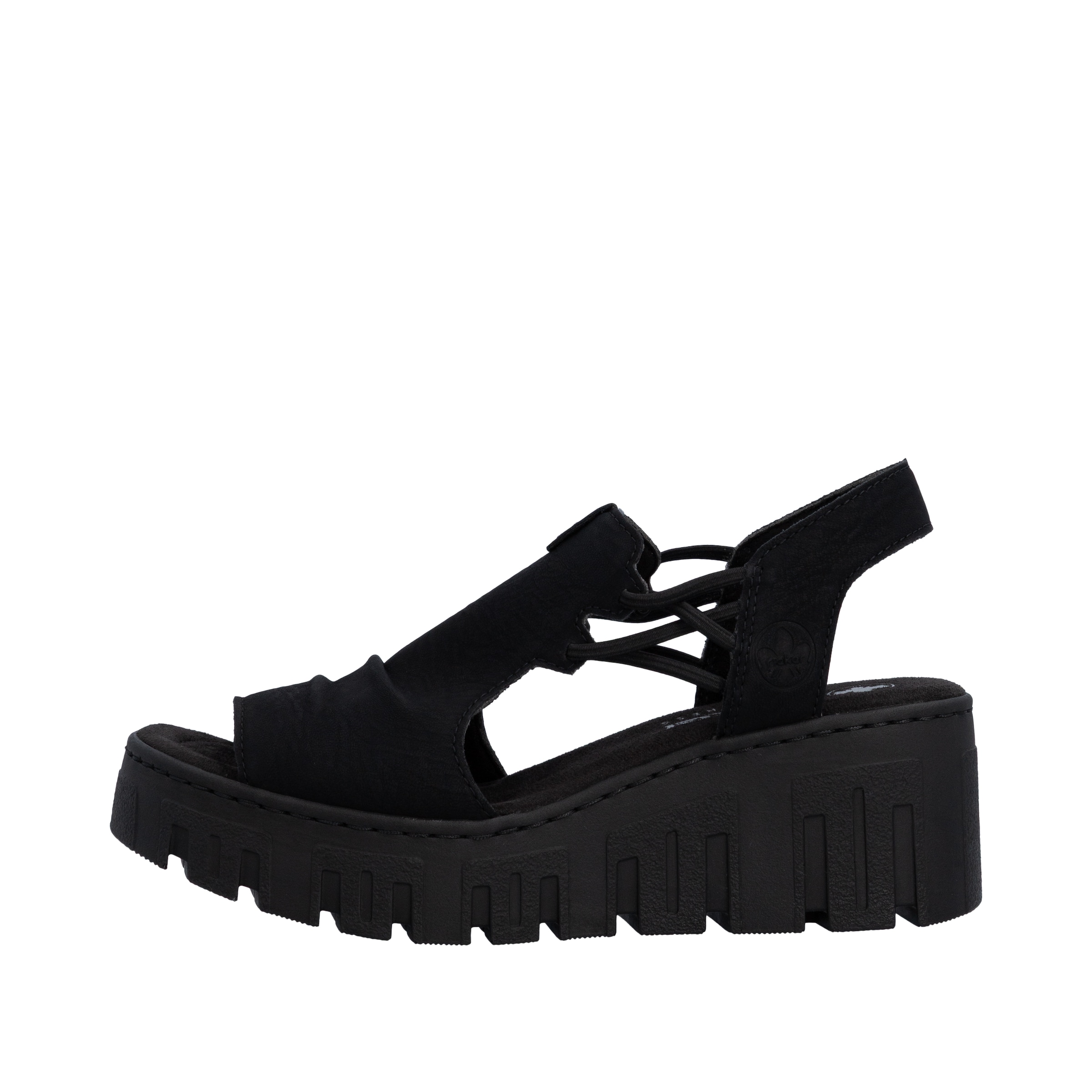 Rieker Sandale in Schwarz