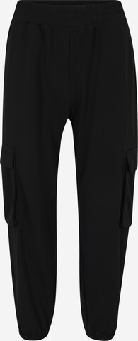 Tapered Pantaloni cargo 'OLA' di Only Petite in nero: frontale