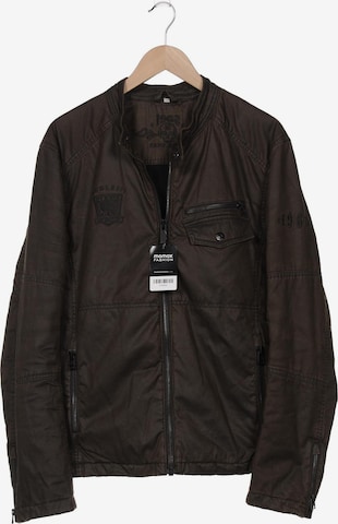 CAMP DAVID Jacket & Coat in L in Brown: front