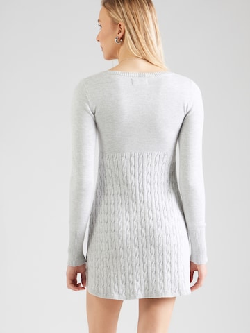 HOLLISTERPletena haljina - siva boja