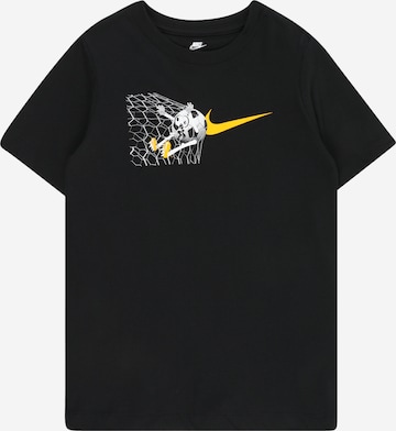 Nike Sportswear T-Shirt 'SOCCER BALL FA23' in Schwarz: predná strana