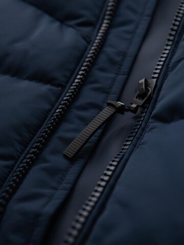 Ombre Winterjas 'OM-JAHP-0304' in Blauw