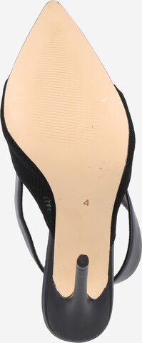 Misspap High front pumps in Black