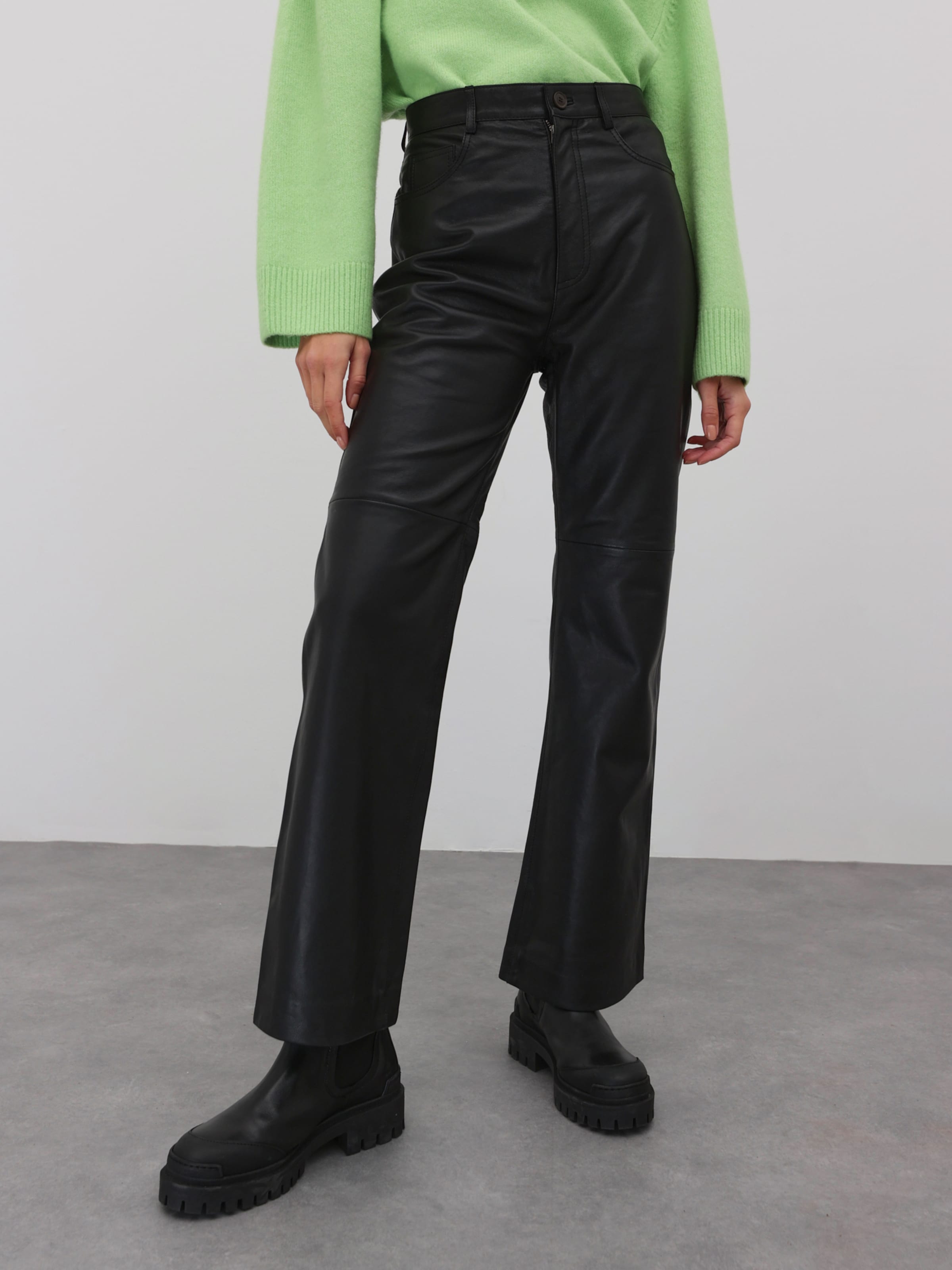 Leather pants (High waist) for women 
