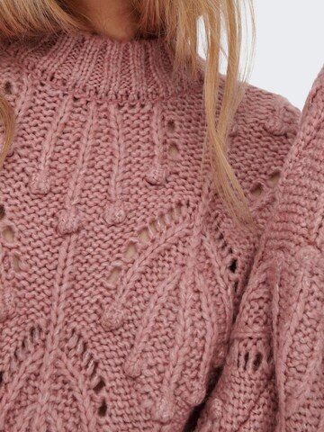 rožinė ONLY Megztinis 'JANE'