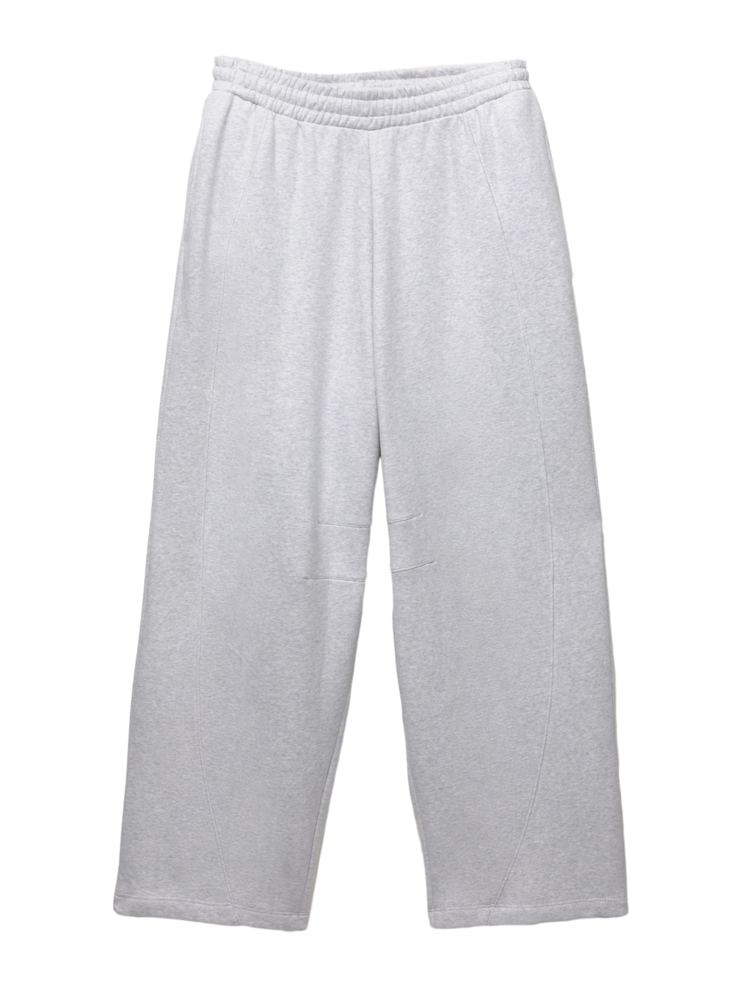 Pull&BearBaggy Hlače - siva boja: prednji dio