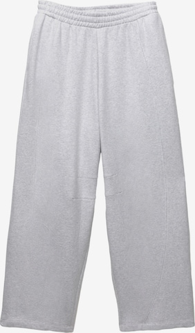 Pull&BearBaggy Hlače - siva boja: prednji dio