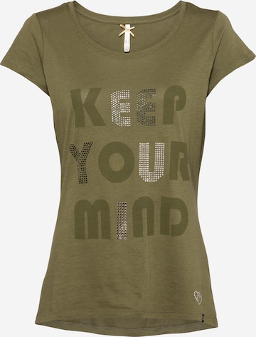 zaļš Key Largo T-Krekls: no priekšpuses