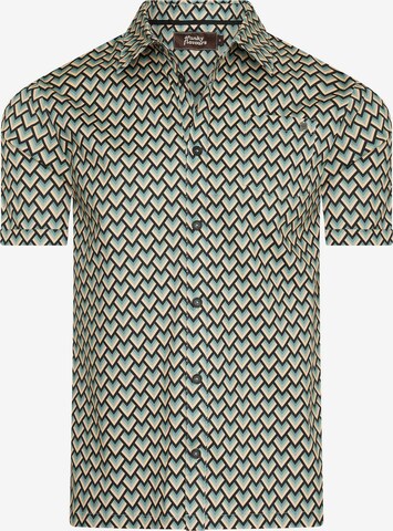 4funkyflavours Slim fit Overhemd 'SupaStar' in Gemengde kleuren: voorkant