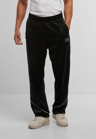 regular Pantaloni sportivi di Karl Kani in nero: frontale