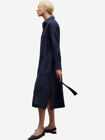 Adolfo Dominguez Shirt Dress in Blue