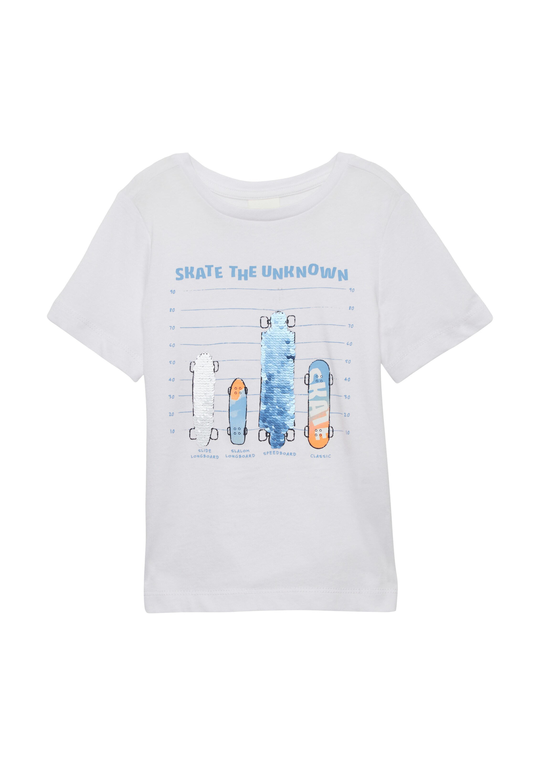 s.Oliver T-Shirt in Weiß: Vorderseite