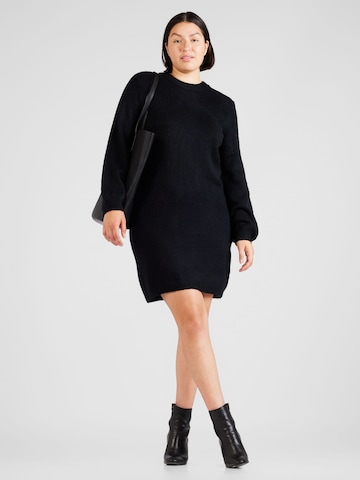 Object Curve Knitted dress 'EVE NONSIA' in Black