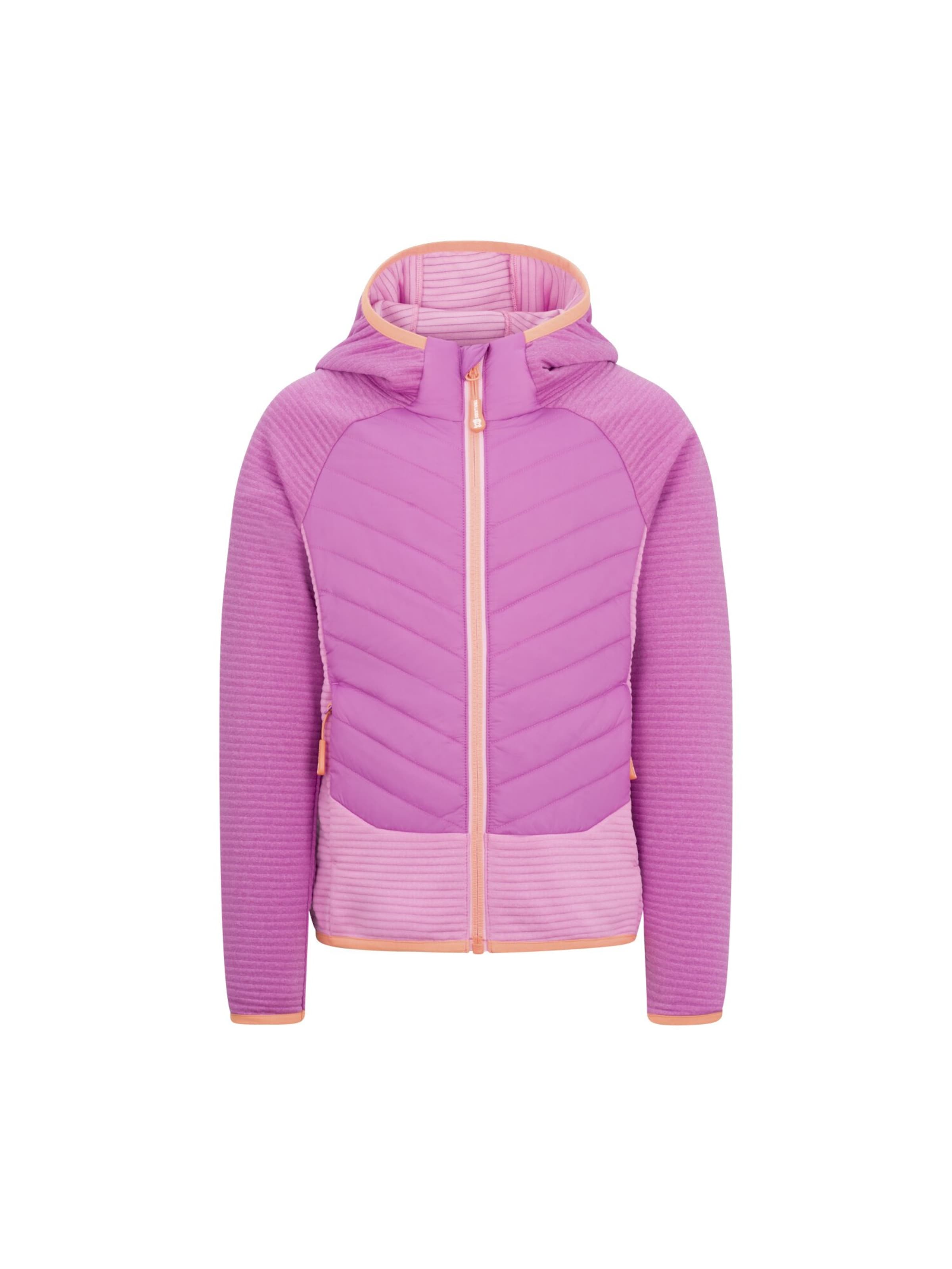 TROLLKIDS Fleece Jacket in Pink: front