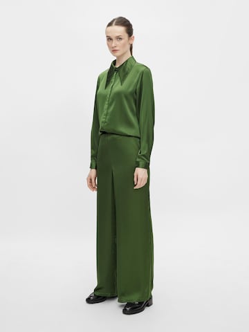 Wide leg Pantaloni di OBJECT in verde